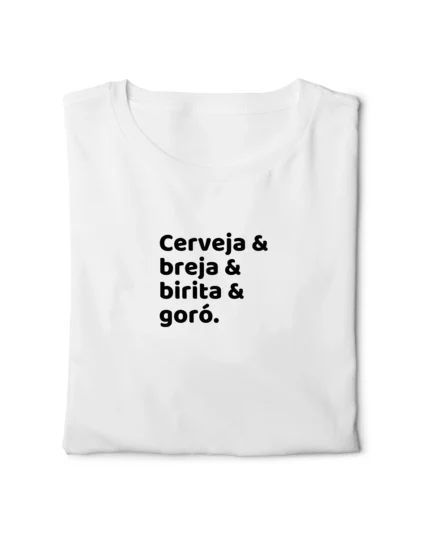 camiseta com frase engracada cerveja breja classico dobrada nohlahzy